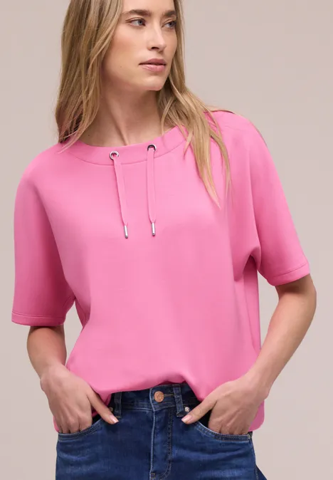 Chemise en soie ibis rose Chemise en soie ibis rose