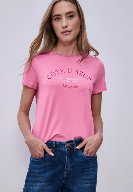 T-shirt avec wording ibis rose T-shirt avec wording ibis rose
