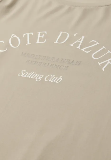 T-shirt avec wording cobble stone T-shirt avec wording cobble stone