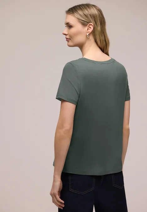 T-shirt avec wording cilantro green T-shirt avec wording cilantro green