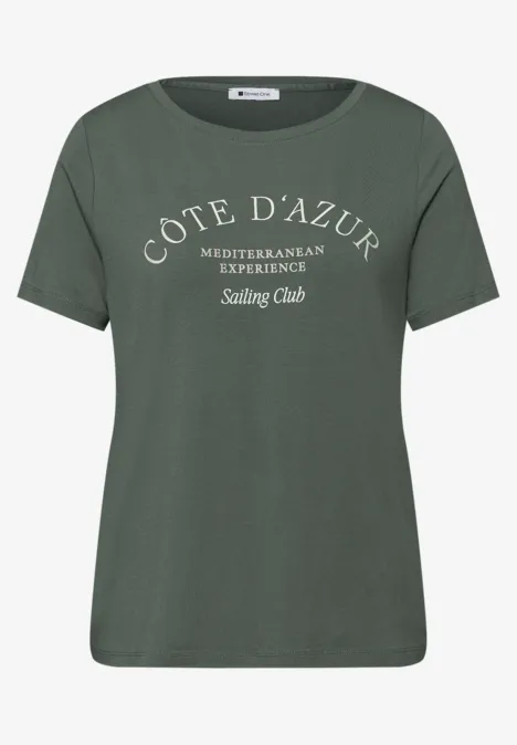T-shirt avec wording cilantro green T-shirt avec wording cilantro green