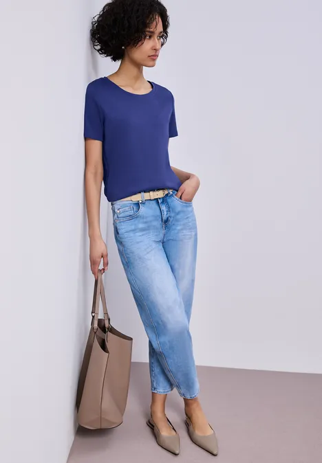 T-shirt de base amparo blue T-shirt de base amparo blue