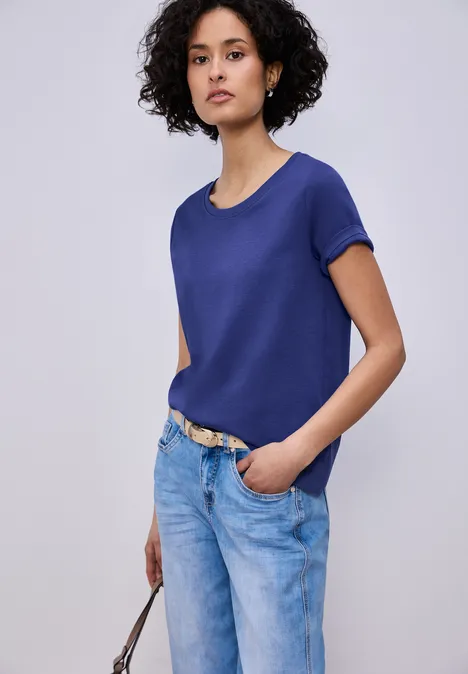 T-shirt de base amparo blue T-shirt de base amparo blue