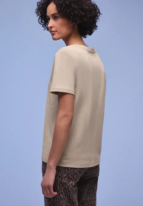Koszulka Basic clay sand