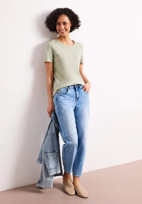 T-shirt de base mint leaf