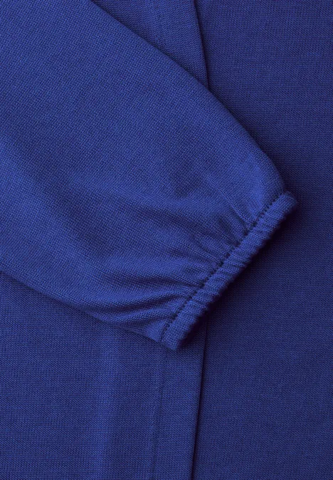 Jas met lange mouwen en een open pasvorm amparo blue