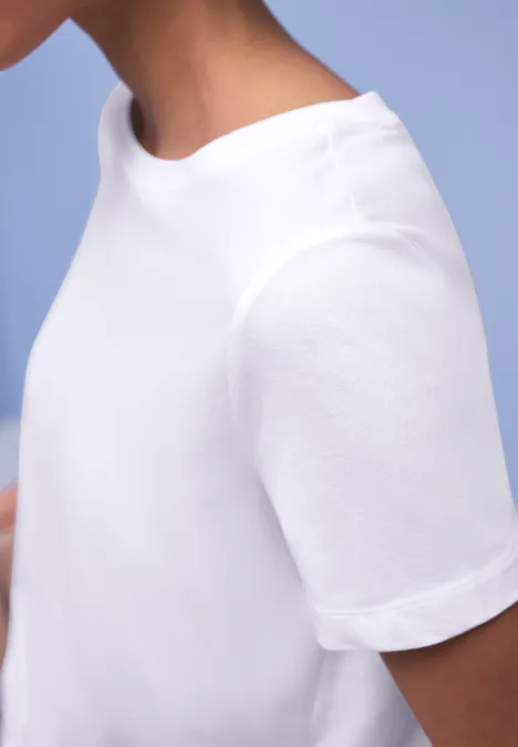 Długa koszulka White