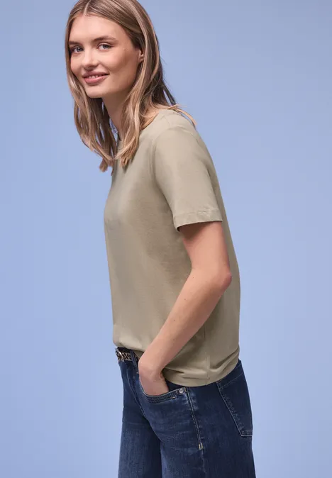 T-shirt long timeless beige T-shirt long timeless beige