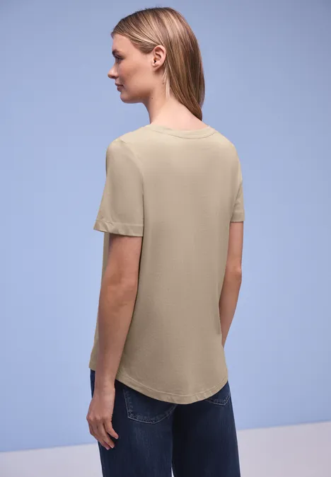 T-shirt long timeless beige T-shirt long timeless beige