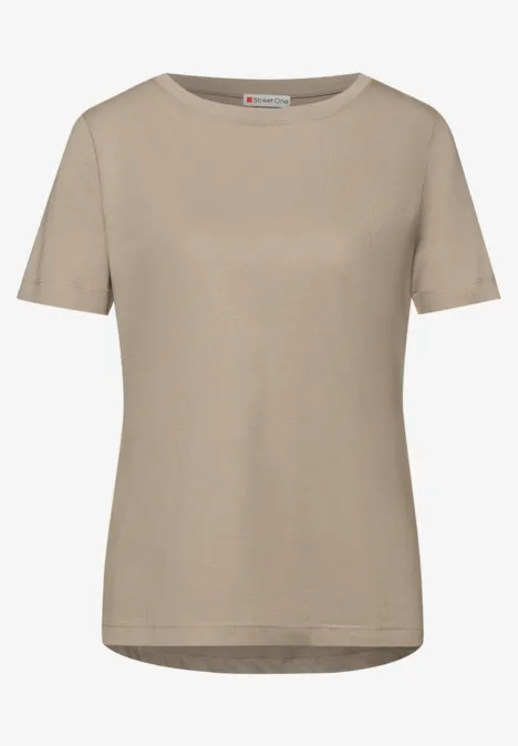 T-shirt long timeless beige T-shirt long timeless beige