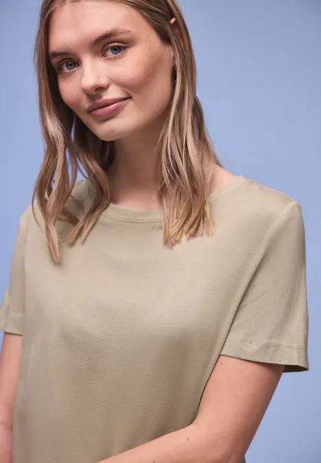 T-shirt long timeless beige T-shirt long timeless beige