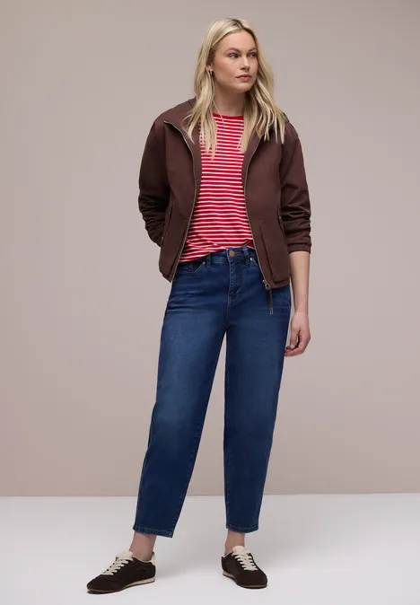 T-shirt à rayures salsa red T-shirt à rayures salsa red