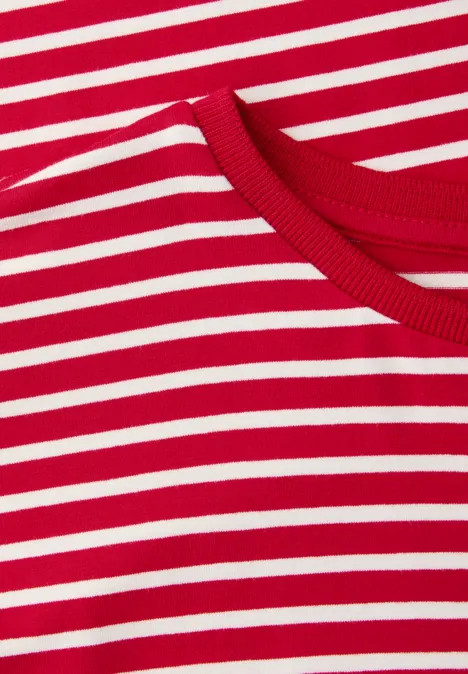 T-shirt à rayures salsa red T-shirt à rayures salsa red