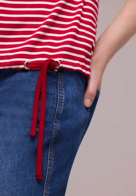 T-shirt à rayures salsa red T-shirt à rayures salsa red