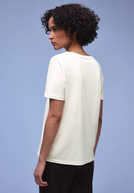 T-shirt avec Partprint off white T-shirt avec Partprint off white