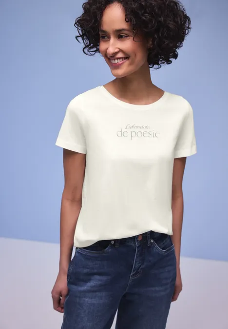 T-shirt avec wording off white
