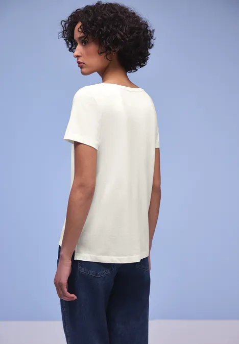 T-shirt avec wording off white