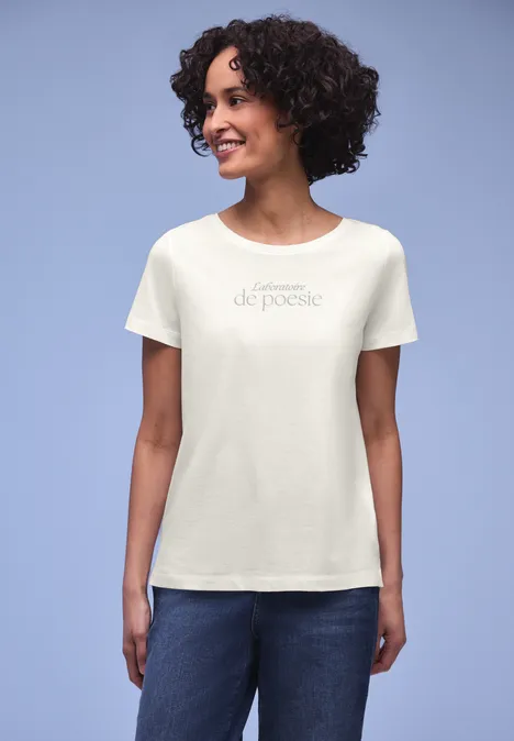 T-shirt avec wording off white
