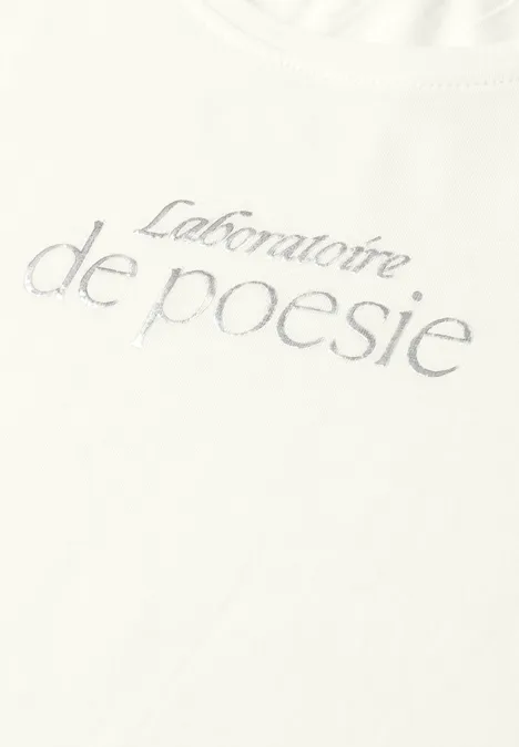 T-shirt avec wording off white