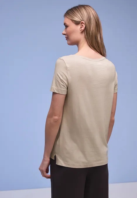 T-shirt avec wording clay sand T-shirt avec wording clay sand