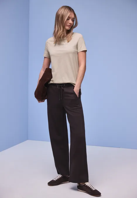 T-shirt avec wording clay sand T-shirt avec wording clay sand