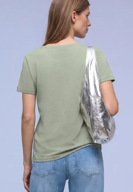 T-shirt avec wording mint leaf T-shirt avec wording mint leaf