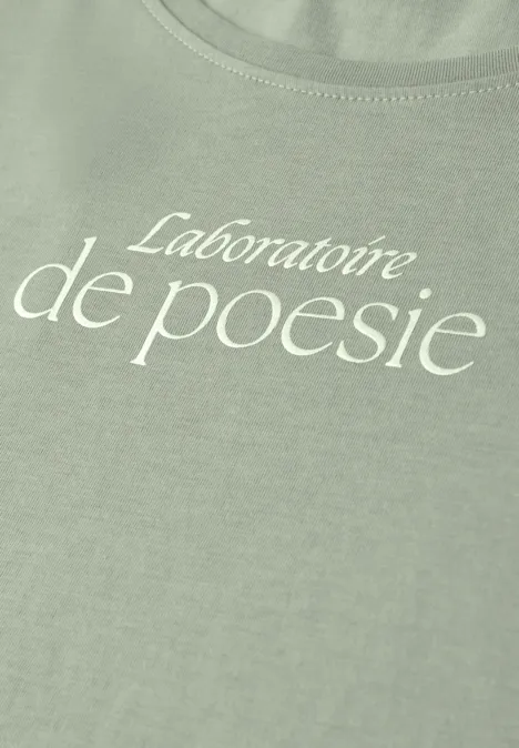 T-shirt avec wording mint leaf T-shirt avec wording mint leaf