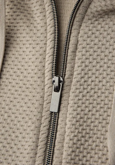 Veste courte à capuche timeless beige Veste courte à capuche timeless beige