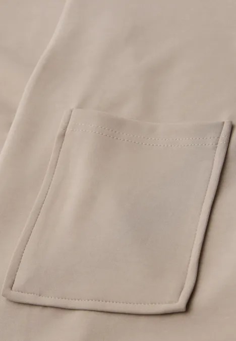 Veste look soie morning beige Veste look soie morning beige