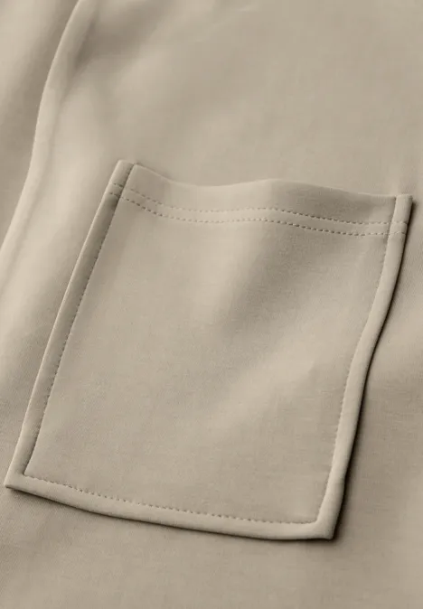 Veste look soie timeless beige Veste look soie timeless beige