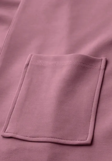 Silk-Look jasje clouded blush