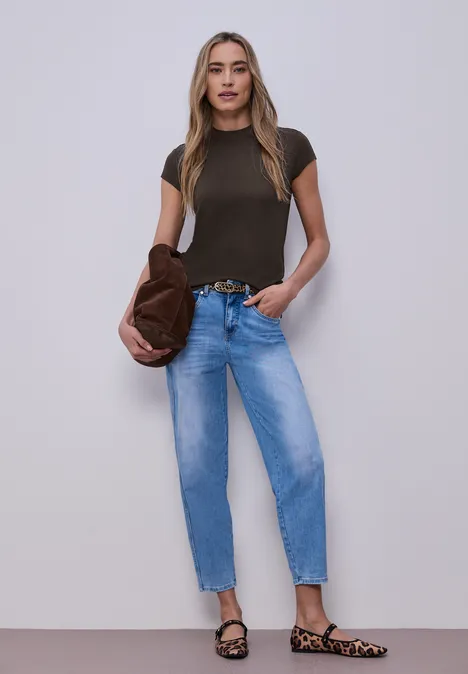 Koszulka Basic espresso brown