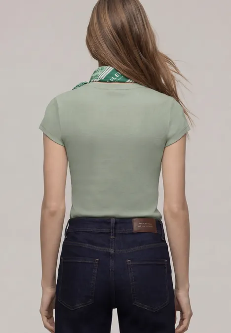 T-shirt de base mint leaf