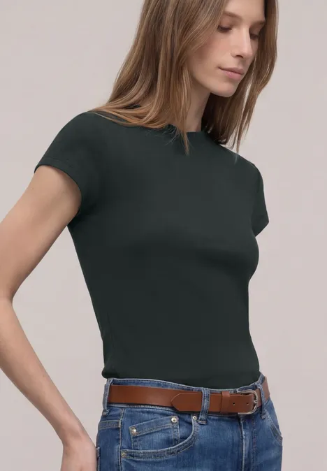 T-shirt de base deep bound green