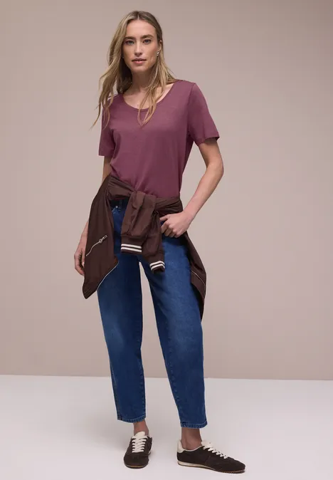 Basic Shirt dark clouded blush Basic Shirt dark clouded blush