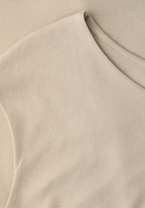 Koszulka Basic cotton beige