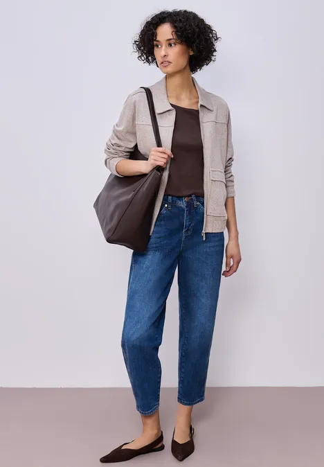 Koszulka Basic espresso brown