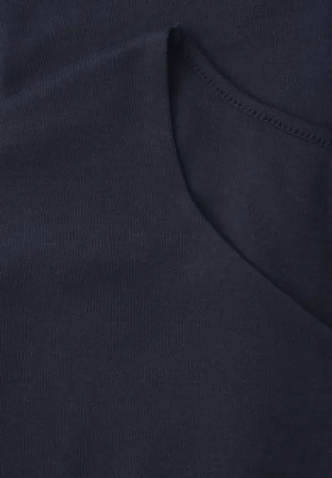 T-shirt sans manches avec encolure en diamant shadowed navy T-shirt sans manches avec encolure en diamant shadowed navy