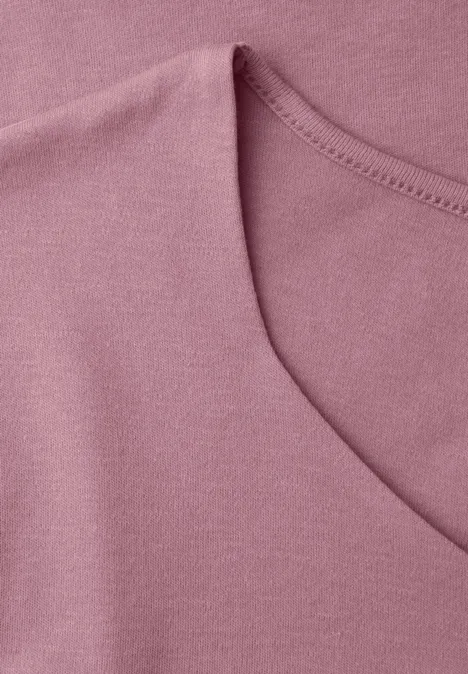 Ärmelloses Shirt mit Diamantausschnitt clouded blush Ärmelloses Shirt mit Diamantausschnitt clouded blush