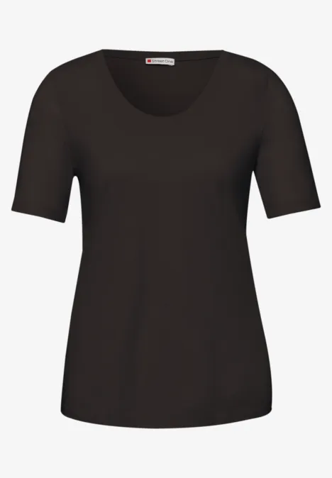 Basic T-Shirt mit Kurzarm im 2er-Pack cotton beige/espresso brown Basic T-Shirt mit Kurzarm im 2er-Pack cotton beige/espresso brown