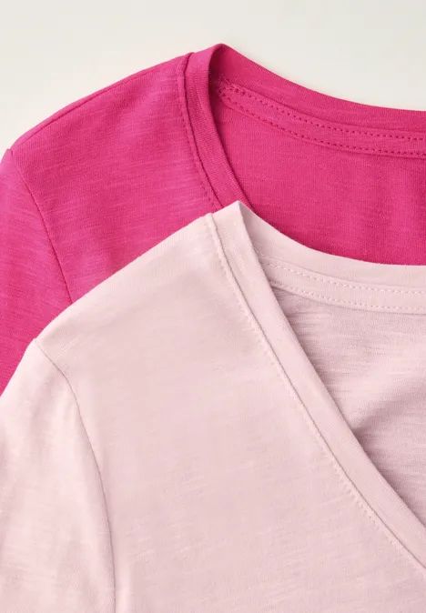 T-shirts basiques en pack de 2 magenta dream/minimal rose T-shirts basiques en pack de 2 magenta dream/minimal rose