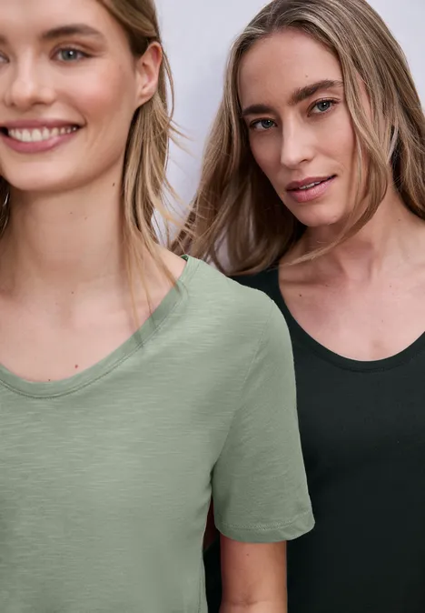 T-shirts basiques en pack de 2 mint leaf/deep bound green T-shirts basiques en pack de 2 mint leaf/deep bound green