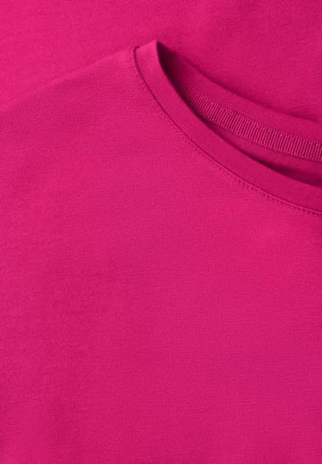 Basic Shirt met schouders magenta dream Basic Shirt met schouders magenta dream
