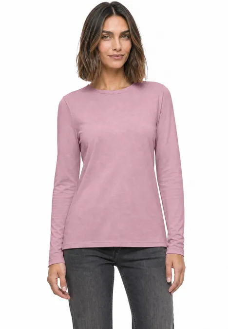 Lot de 2 t-shirts à manches longues et col bateau off white/quiet rose