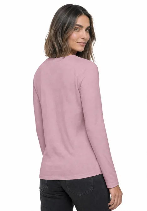 Lot de 2 t-shirts à manches longues et col bateau off white/quiet rose
