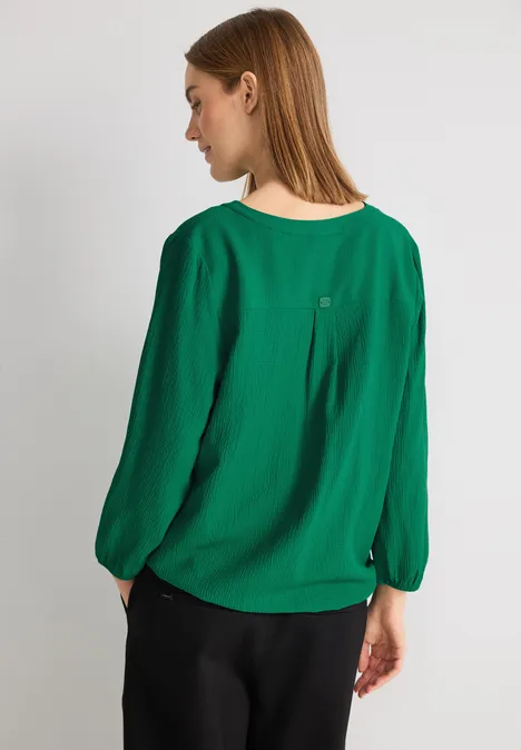Tunikabluse mit Struktur fresh spring green