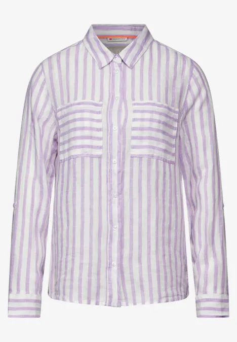 Gestreepte blouse smell of lavender Gestreepte blouse smell of lavender