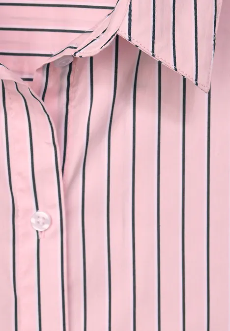 Streifen Hemdbluse soft legend rose