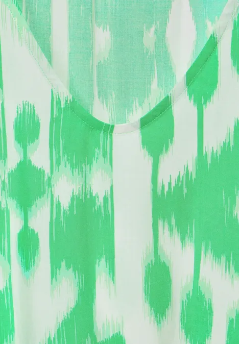 Viskose Bluse soft grass green