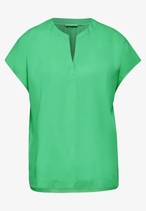 Chemisier avec emmanchures soft grass green